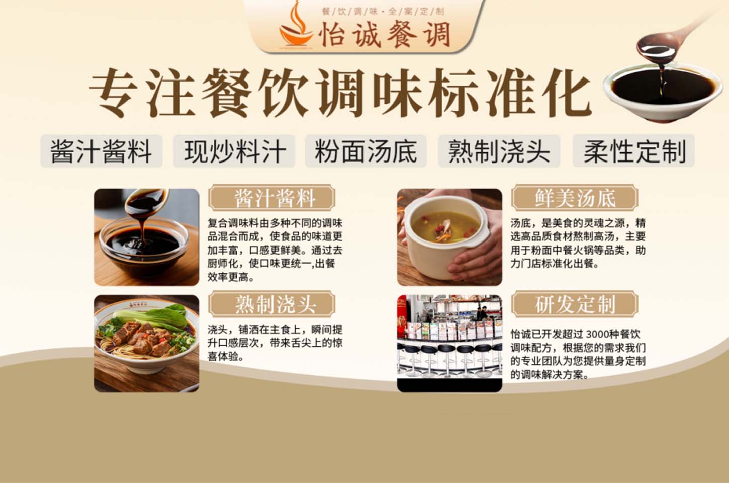 展商推介｜专注粉面现炒・怡诚餐调，粉面饭一站式标准化解决方案服务商